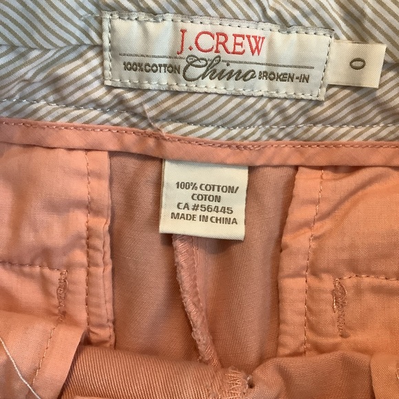 J.Crew chino shorts size 0 - Picture 3 of 4
